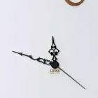 Moderne og rund trævægur med sæsonbestemt designdekor Viadurini