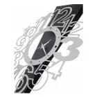 Jern vægur med udråbstegn lavet i Italien - hånd Viadurini