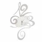 Vægur i sort jern, aluminium eller rød Fremstillet i Italien - Rosbif Viadurini