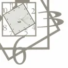 Moderne jernvægsur geometrisk design fremstillet i Italien - Procida Viadurini