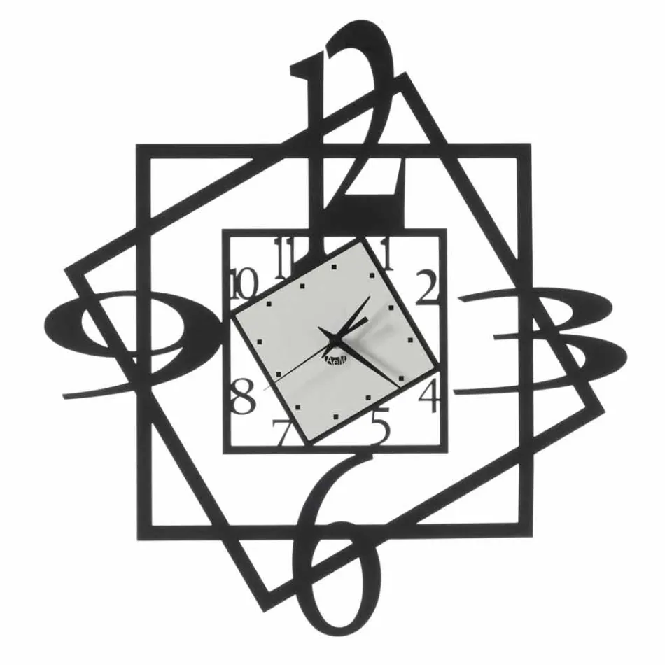 Moderne jernvægsur geometrisk design fremstillet i Italien - Procida Viadurini