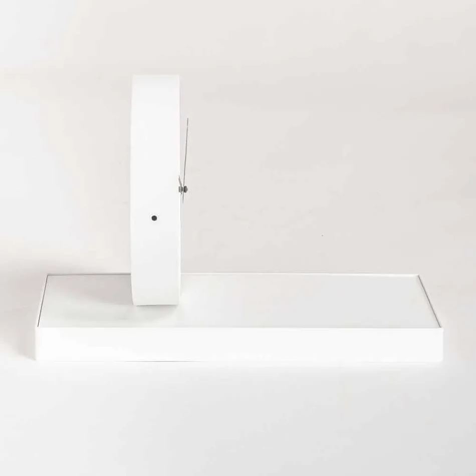 Drejeligt bordur med stålspejl fremstillet i Italien - fortjenstfuldt Viadurini