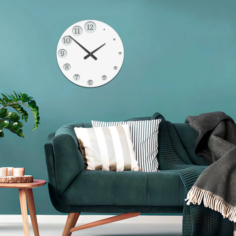 Træur med gradvist forstørrende tal lavet i Italien - Kenya Viadurini