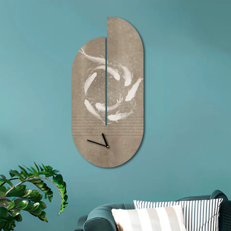 Træur med hejretryk lavet i Italien - Palau Viadurini