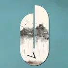 Træur med hejretryk lavet i Italien - Palau Viadurini