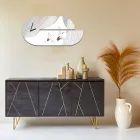 Træur med hejretryk lavet i Italien - Palau Viadurini