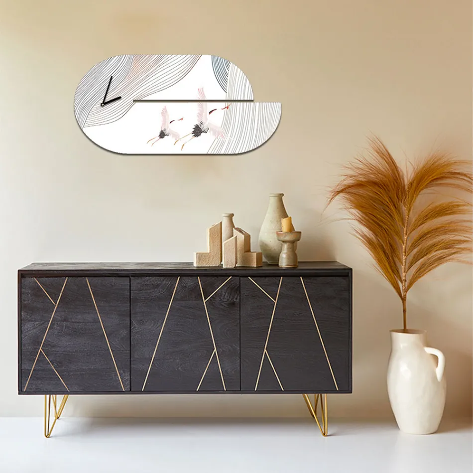 Træur med hejretryk lavet i Italien - Palau Viadurini