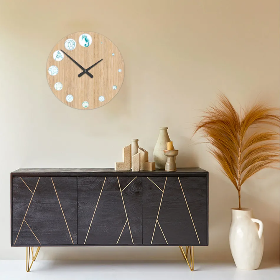 Træur med marineprint lavet i Italien - Honduras Viadurini