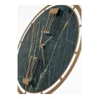 Ur lavet af jern med 3 visere lavet i Italien - Stjerne Viadurini