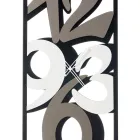 Ur lavet af jern med store tal lavet i Italien - Akvarium Viadurini