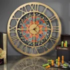 Ur lavet af jern i 3 forskellige overflader lavet i Italien - hvede Viadurini