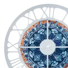 Ur lavet af jern i 3 forskellige overflader lavet i Italien - hvede Viadurini