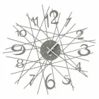 Rund jerndesign vægur lavet i Italien - Kombo Viadurini