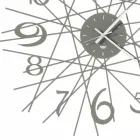 Rund jerndesign vægur lavet i Italien - Kombo Viadurini