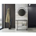 Rundt vægur Diameter 60 cm Moderne jern - Beatrix Viadurini