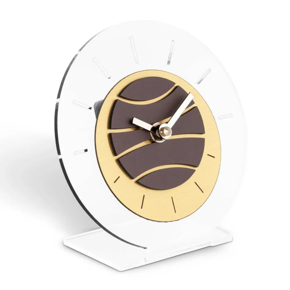 Rundt bordur i gennemsigtigt methacrylat Fremstillet i Italien - mærkeligt Viadurini