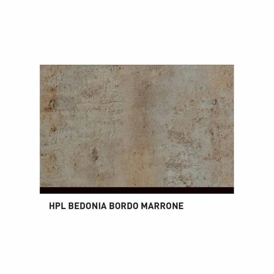 Varaschin System udendørs bænk i designmalet aluminium Viadurini