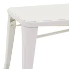 Indendørs bænk lavet udelukkende af jern - Raft Viadurini