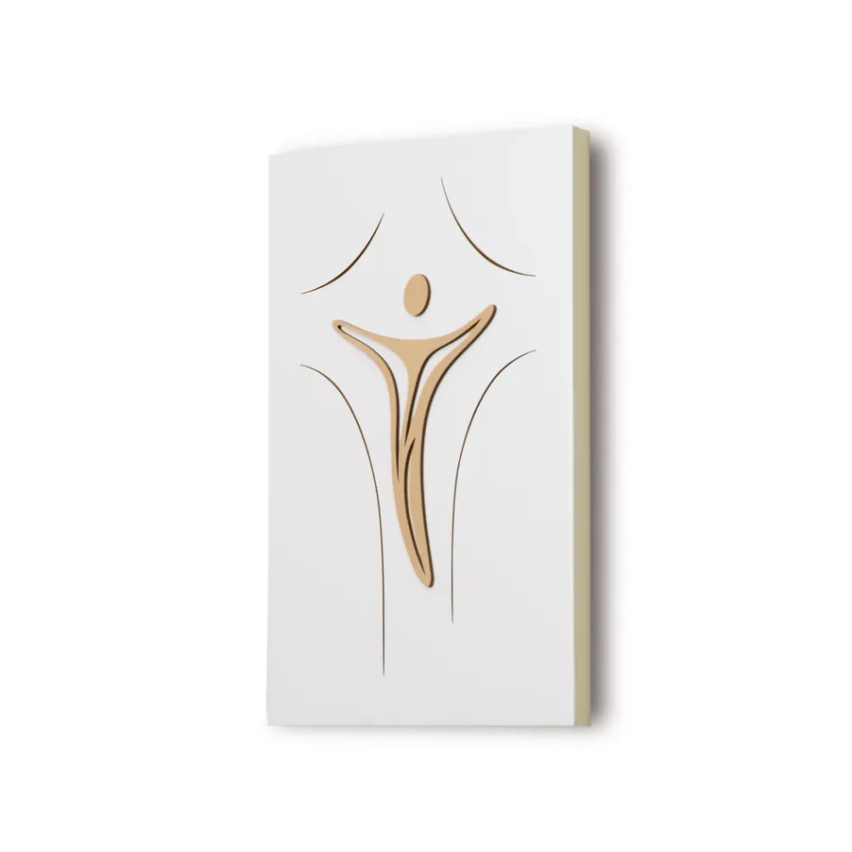 Panel, der forestiller Jesus Laser Engraved Made in Italy - Bice Viadurini