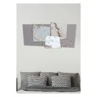 Panel med Bethlehem-familien Made in Laser Made in Italy - Paola Viadurini