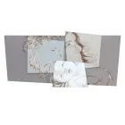 Panel med Bethlehem-familien Made in Laser Made in Italy - Paola Viadurini