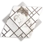 Lasergraveret panel med kvinde og barn lavet i Italien - Harald Viadurini