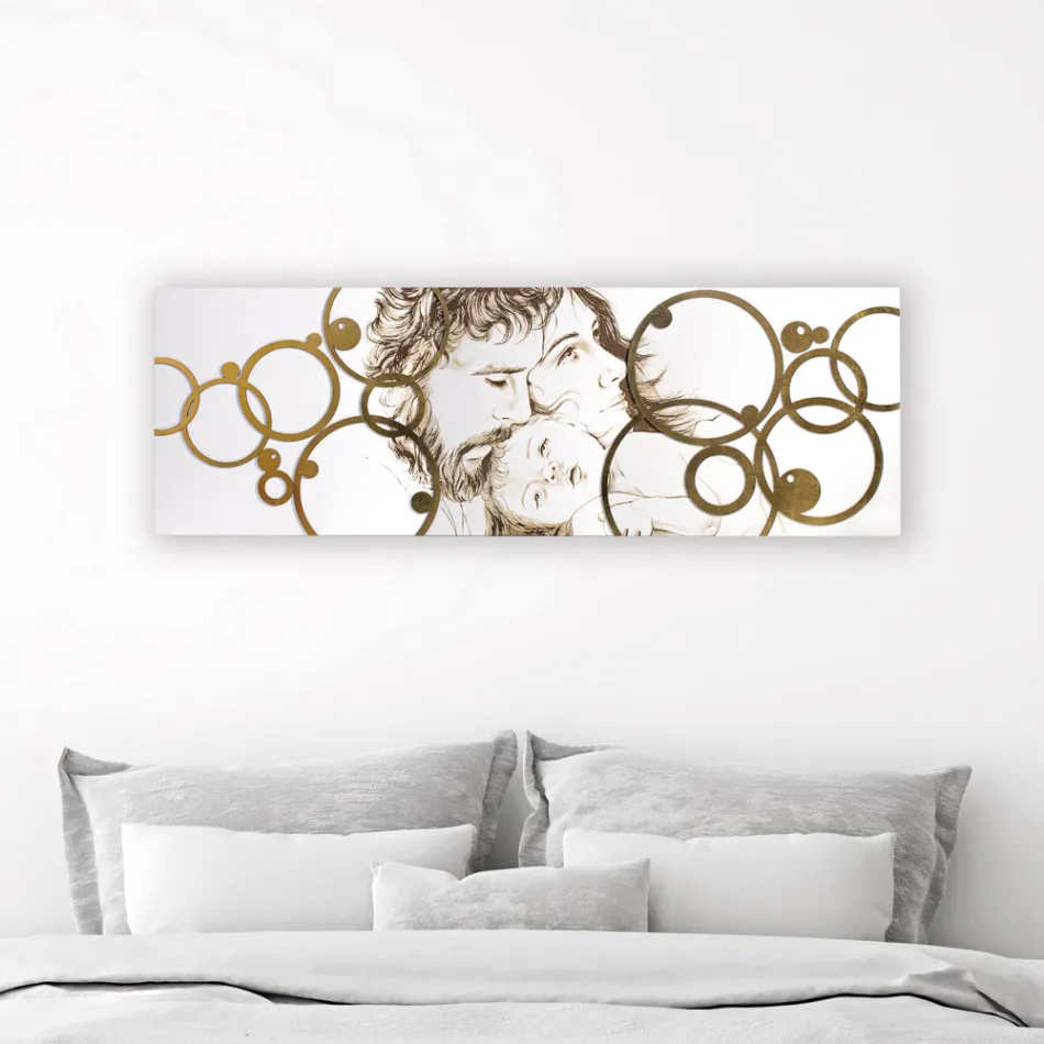 Panel lavet med laser fra Sagrada Familia lavet i Italien - Elisa Viadurini