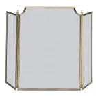 Gnistfanger med fint sort mesh og messing Made in Italy - Whale Viadurini