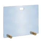 Hærdet krystal gnistfanger og 4 fod lavet i Italien - Delfino Viadurini