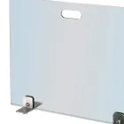 Gnistfanger i hærdet krystal og stålfødder fremstillet i Italien - Volumen Viadurini