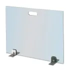 Gnistfanger i hærdet krystal og stålfødder fremstillet i Italien - volumen Viadurini