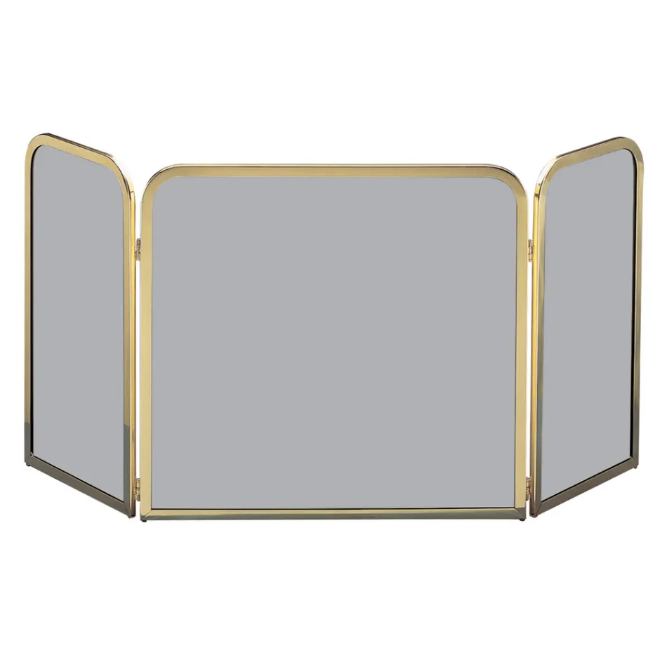 Gnistfanger af messing med røget hærdet krystal lavet i Italien - Orango Viadurini