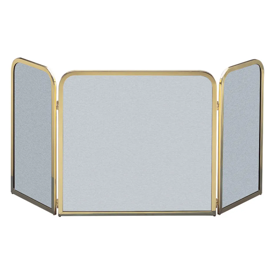 Gnistfanger i messing og sort mesh i forskellige størrelser Made in Italy - Iguana Viadurini