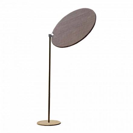 Stofparasol med aluminiumsstruktur - Emma solcreme fra Varaschin Viadurini