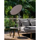 Stofparasol med aluminiumsstruktur - Emma solcreme fra Varaschin Viadurini