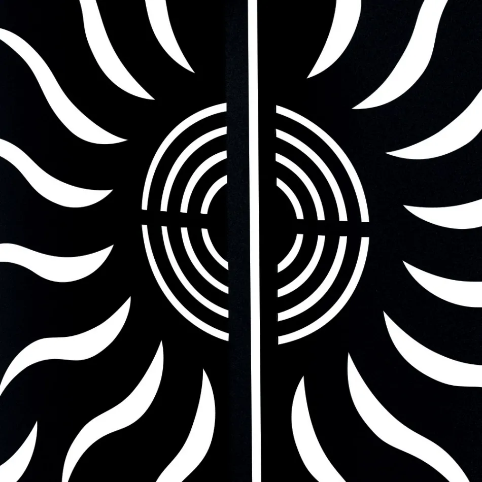 Buet komfurvagt med 2 metaldøre lavet i Italien - And Viadurini