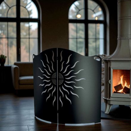 Buet komfurvagt med 2 metaldøre lavet i Italien - And Viadurini