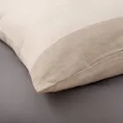 Dynebetræk i 90 % bomuld og 10 % hør med 1 pudebetræk lavet i Italien - Nestle Viadurini