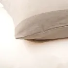 Dobbelt dynebetræk i 90% bomuld og 10% hør Lavet i Italien - Nestlé Viadurini