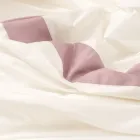 Enkelt og et halvt firkantet dynebetræk sæt i 100 % bomuld og 10 % bomuld, satin - detalje Viadurini