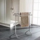 Vintage håndklædeholder i messing i messing fremstillet i Italien – Aristide Viadurini