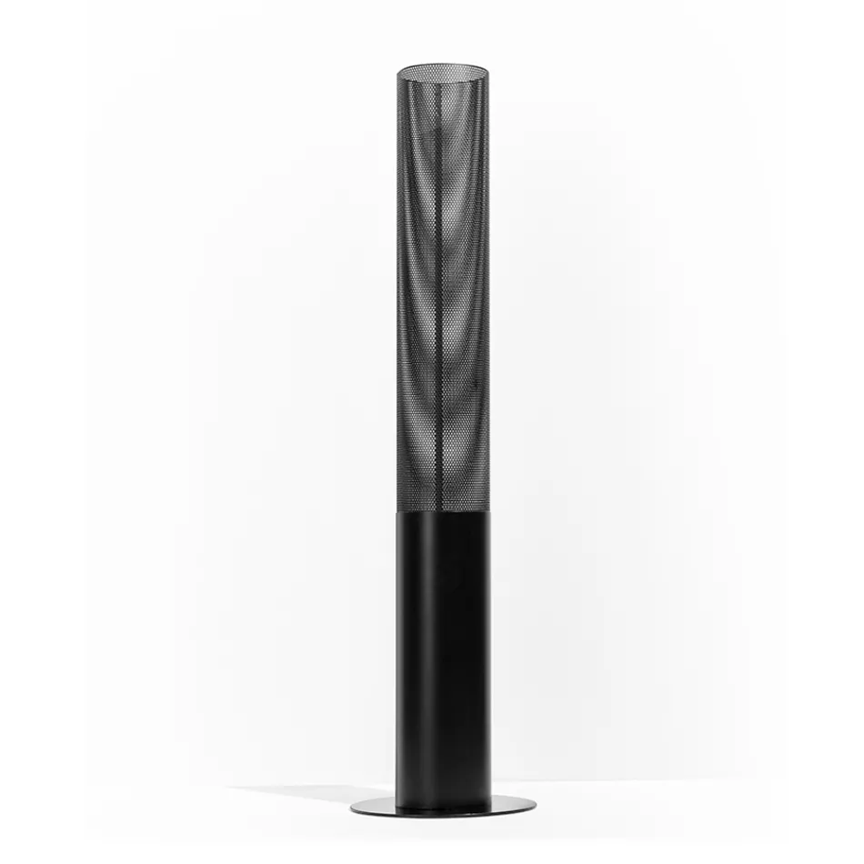 Gulvlampe med perforeret metaldiffusor Made in Italy - Kom Viadurini