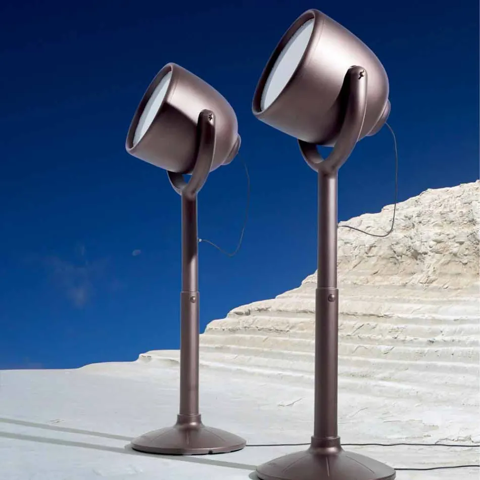 Poleasy Design udendørs gulvlampe, 2 farver - Hollywood af Myyour Viadurini