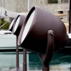 Poleasy Design udendørs gulvlampe, 2 farver - Hollywood af Myyour Viadurini