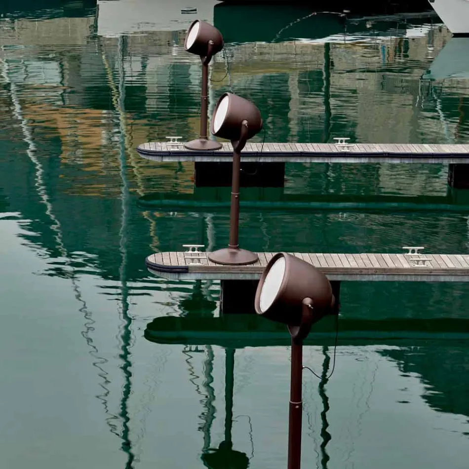 Poleasy Design udendørs gulvlampe, 2 farver - Hollywood af Myyour Viadurini