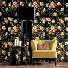 Gulvlampe lavet af træ og Grilli Zarafa design stof lavet i Italien Viadurini