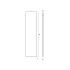 Kulstofstål stråleplade med elektrisk system lavet i Italien - Bigne Viadurini