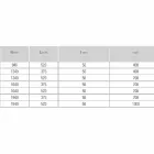 Elektrisk stråleplade med moderne design op til 1000 W - bog Viadurini