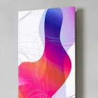 Væg elektrisk strålingsplade i stål med 1000 watt - Kelvin dekoration Viadurini