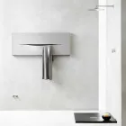 Vandret design hydraulisk strålingsplade i stål op til 820 W - skåret Viadurini